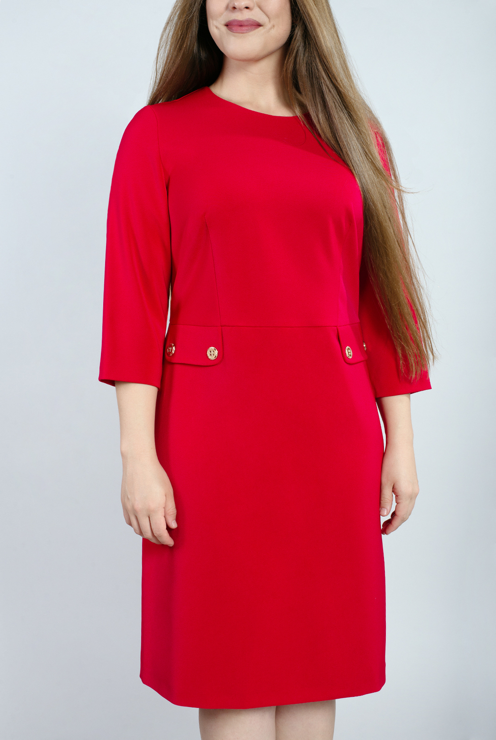 Коктейльное платье 3474зе, красный #184Ка053474зе