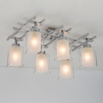 Citilux Риволи CL104160 Люстра с поворотными плафонами Алюминий