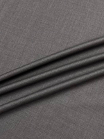 Шерсть костюмно-плательная super 140`s графитовая