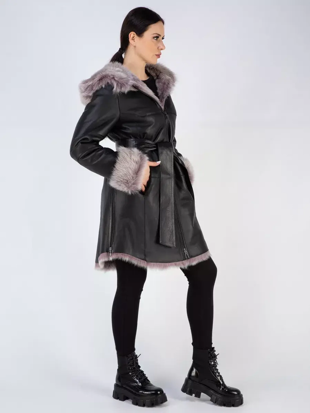 Дубленка натуральная зимняя Турция