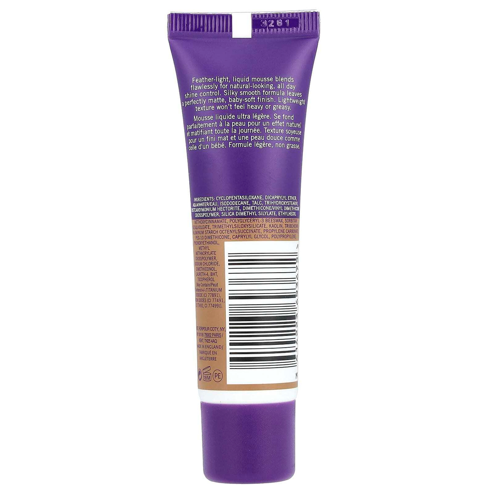 Rimmel London, Stay Matte, Full Coverage Mattifying Foundation, 502 Warm Caramel, 1 fl oz (30 ml)