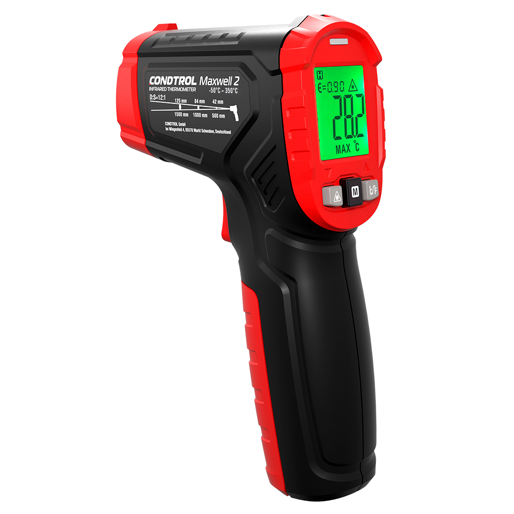 Лазерный уровень CONDTROL XLiner 360 G + Пирометр CONDTROL Maxwell 2   1-2-353