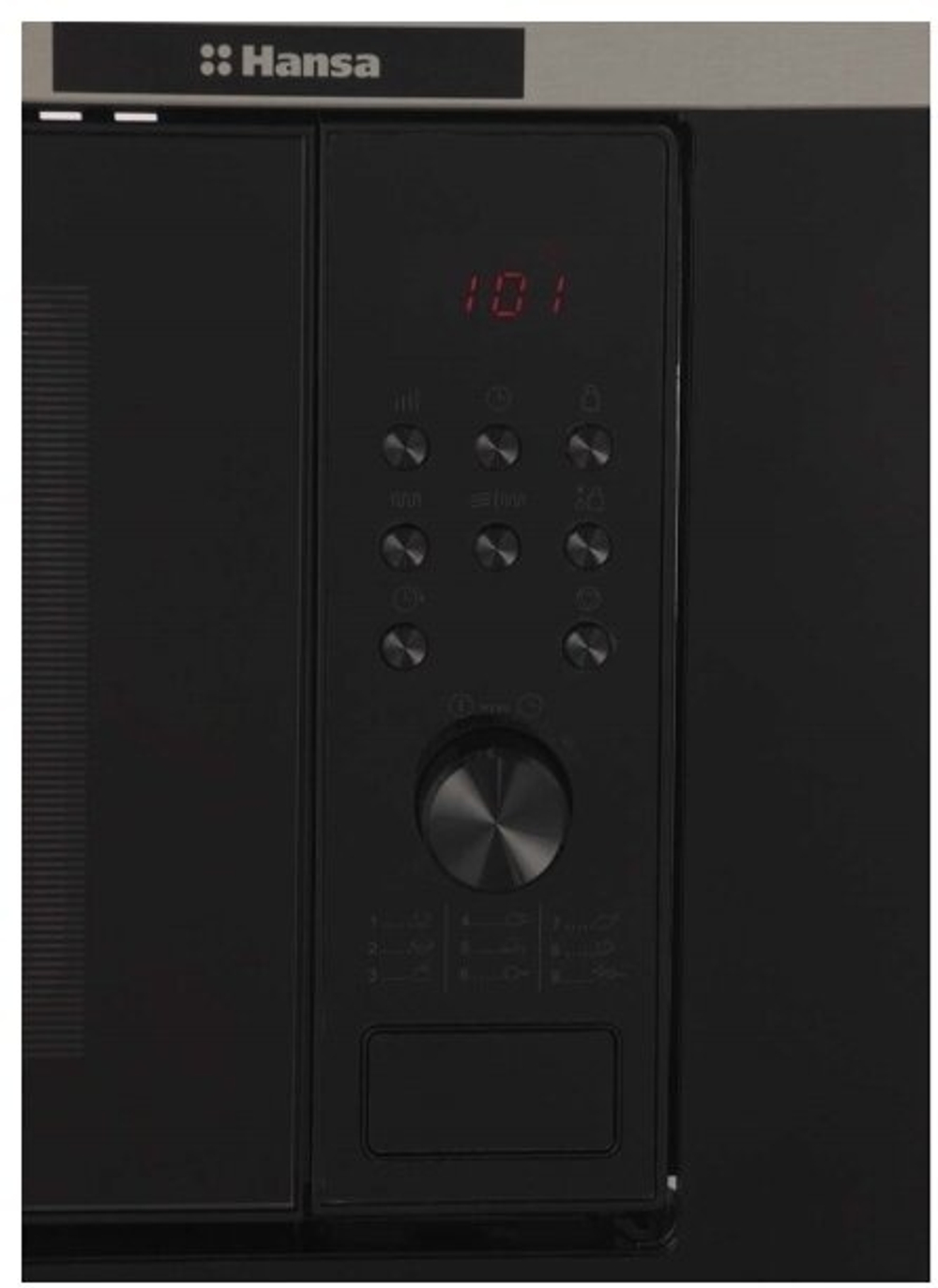 Микроволновая печь Hansa AMG20BFH черный
