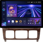 Магнитола для Mercedes-Benz S W220 1998-2005 (рамка дерево) - Teyes CC3-2K монитор 13" 2K QLED на Android 10, ТОП процессор, CarPlay, 4G SIM-слот