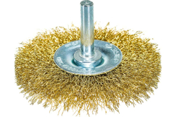Щетка дисковая (63 мм; 0.3 мм; витая латунированная стальная проволока) для дрели ЗУБР 3520-063_z02