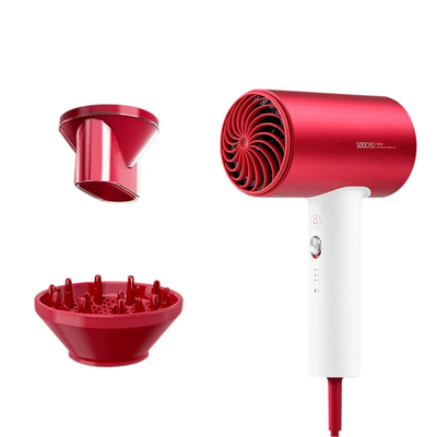 Фен для волос Soocas Negative Ionic Quick-drying Hairdryer H5 Red RUS