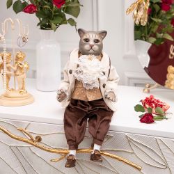Кукла коллекционная Кот Клаус