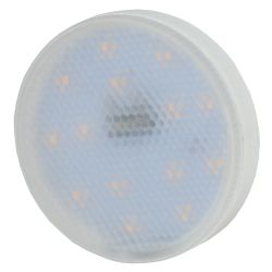 Лампа светодиодная ЭРА STD LED GX-12W-827-GX53 12Вт таблетка теплый белый свет GX53 | Лампы cветодиодные Плоские (GX)