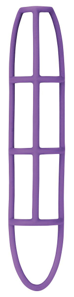 Фиолетовая насадка-сетка на пенис (Цвет: фиолетовый)