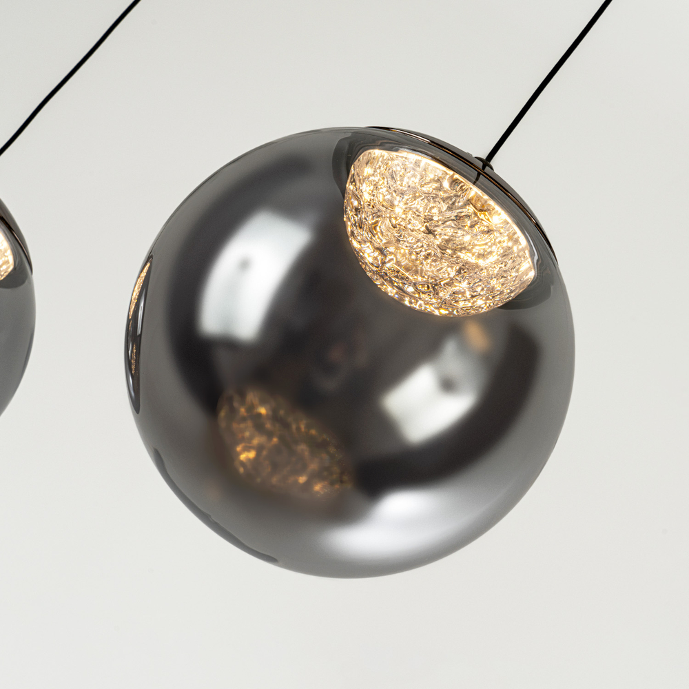 Подвесной светодиодный светильник Modelux ML.2338.6 BK