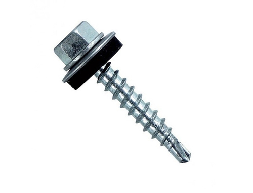 Саморез кровельный 4.8х35 цинк со сверлом