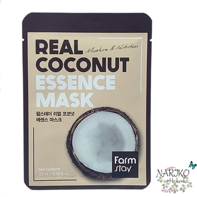 Тканевая маска с экстрактом Кокоса Farmstay Coconut Essence Mask, 23 мл.