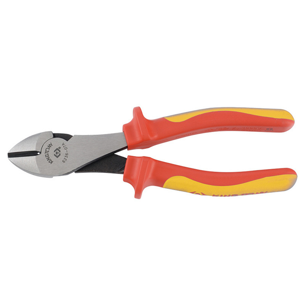 KING TONY (6236-07A) Бокорезы  силовые 190 мм, диэлектрические