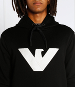 Худи Emporio Armani - черный(6L1MP6 1JHSZ)