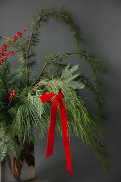 Микс хвои с илексом M