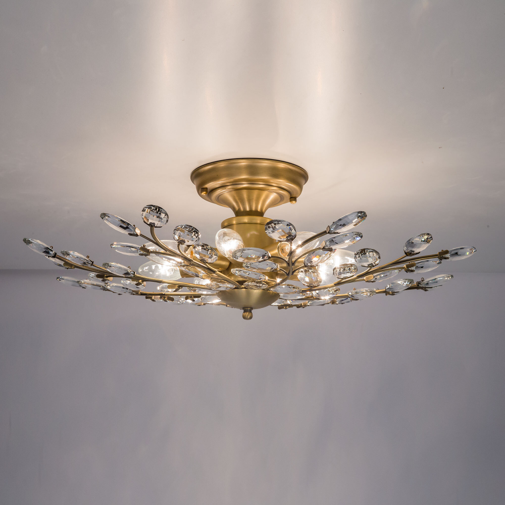 Citilux Серенада CL315183 Люстра хрустальная Бронза