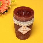 Свеча «Honey story» 8*12,5см цвет кофейный F-3010