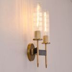 Настенный светильник Alouette 2 brass