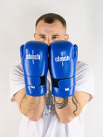 C524 Перчатки полуконтакт Clinch Semi Contact Gloves Kick синие