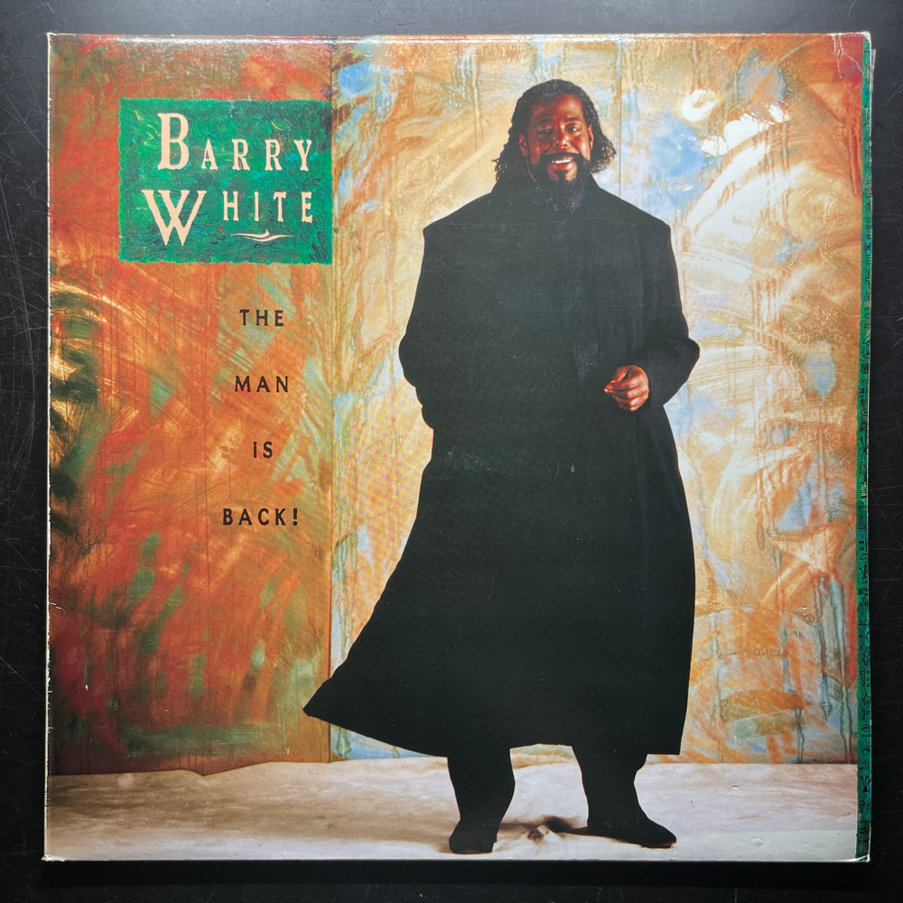 Barry White ‎– Barry White: The Man Is Back! (Греция 1989г.)