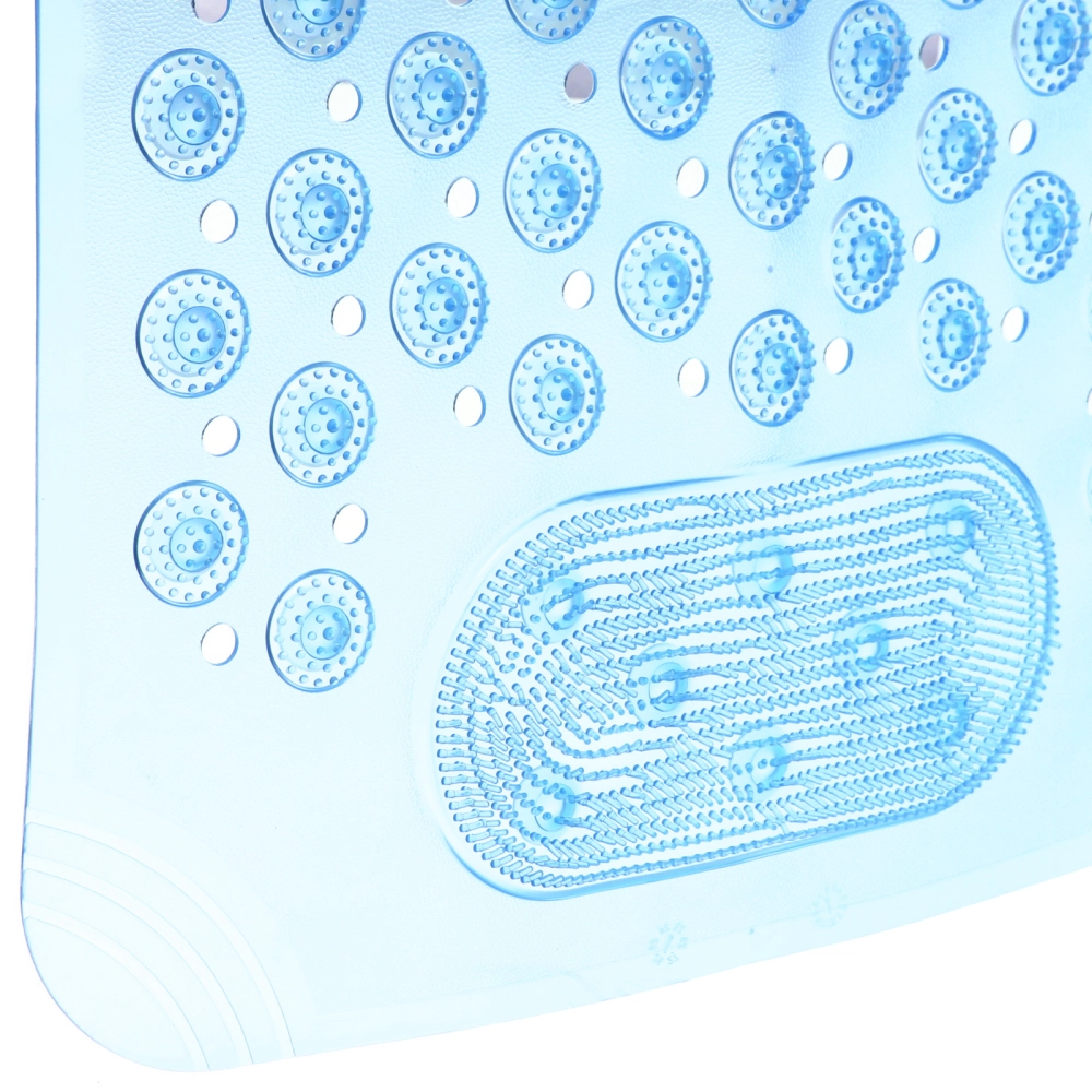 Коврик в ванну Селфи 70х35 ПВХ Бэтти синий