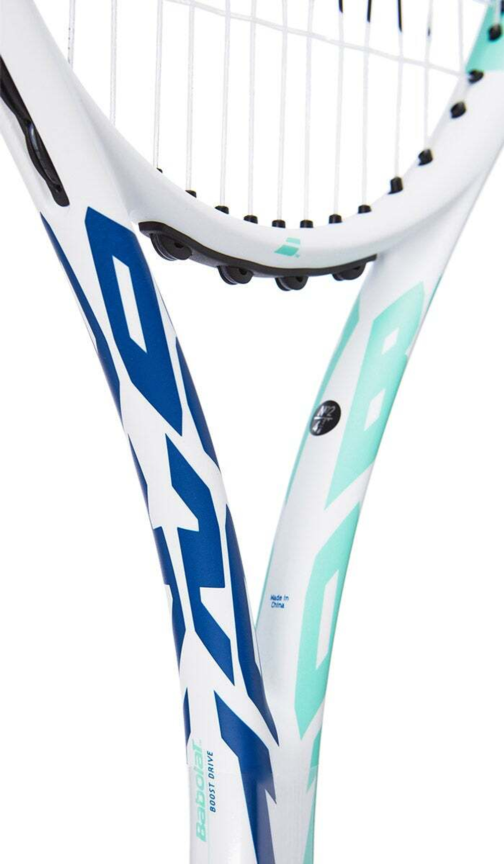 Теннисная ракетка Babolat Boost Drive Woman - white/blue/green