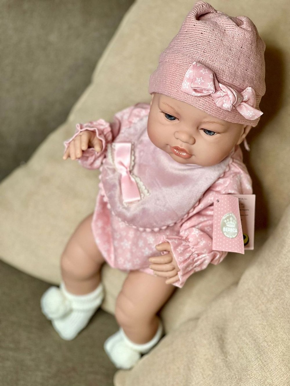 Кукла Berbesa виниловая 42см Recien Nacido (5121K)