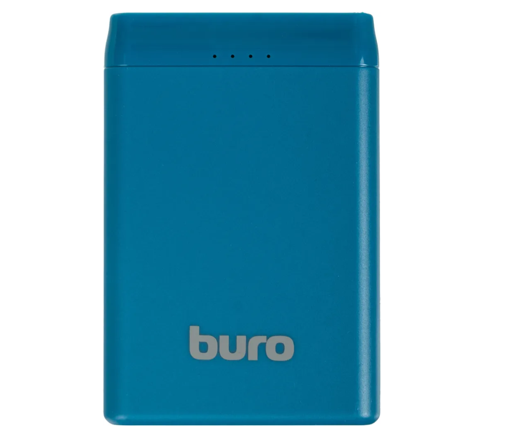 Buro Внешний аккумулятор BP05B 5000mAh 2.1A 2xUSB синий (BP05B10PBL), 5000 мАч, синий