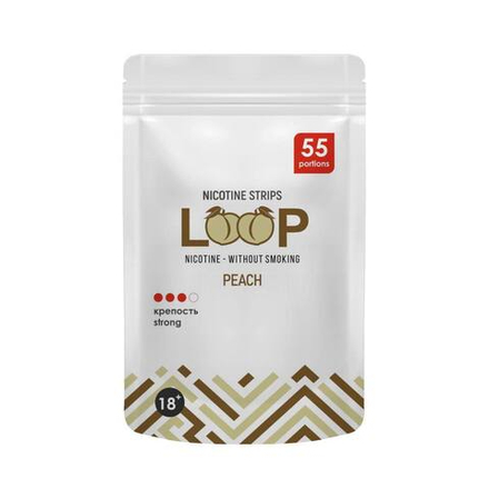 LOOP PEACH НИКОТИНОВЫЕ ПЛАСТИНКИ (12 МГ) - ПЕРСИК