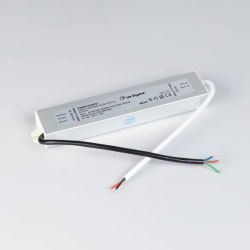 Блок питания ARPV-LG24060-SLIM-PFC-D (24V, 2.5A, 60W) (Arlight, IP67 Металл, 5 лет) 031720