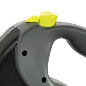 Поводок-рулетка Flexi Giant Neon L (до 50 кг) лента 8 м, светоотражающая, желтый неон