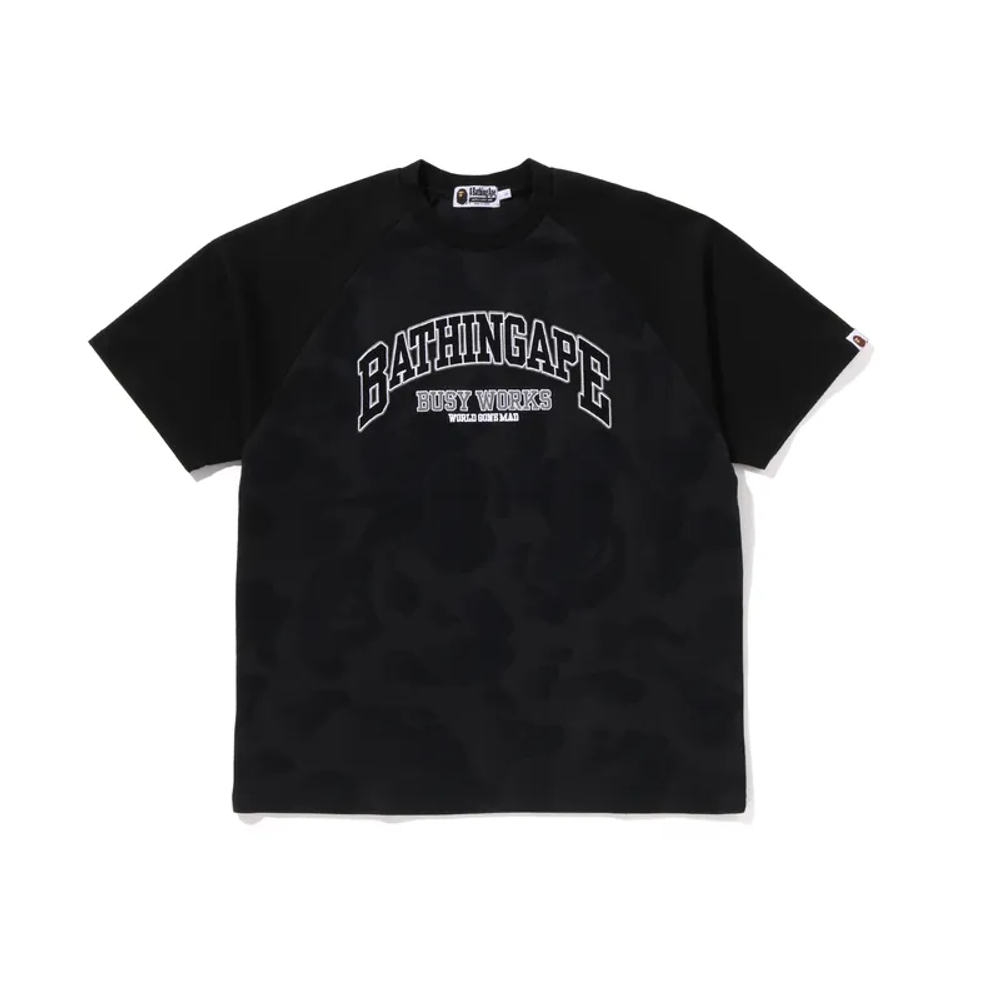 A Bathing Ape Bathing Ape Embroidered Logo Cotton Футболка