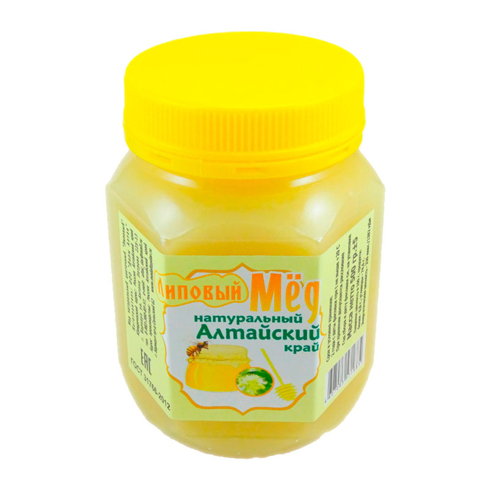 Мёд натуральный цветочный липовый. Алтайский край.
