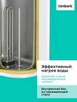 Электрический накопительный водонагреватель Timberk SWH FSM9 30V