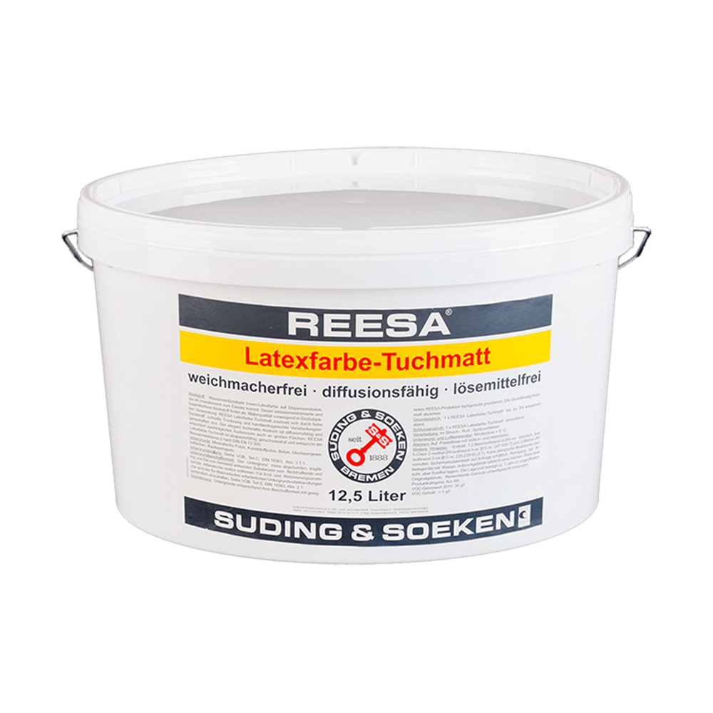 Latexfarbe - немецкое качество без компромиссов: безопасно, красиво, надёжно | Reesa (Германия)