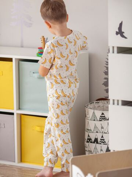 Брюки на резинке Mjölk Бананы