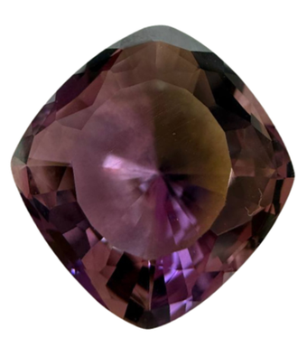 Аметрин ромб 18х15 мм