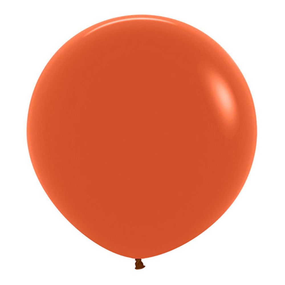 Шар 24&quot; Оранжевый пастель/ Orange деко
