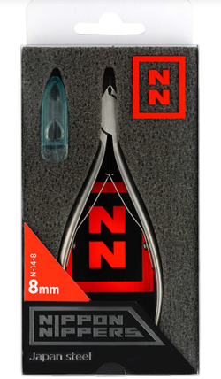 Nippon Nippers N-14-8 - Кусачки для кутикулы, 8мм