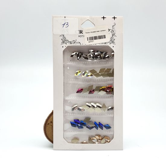 Стразы Стекло микс размеров №13 1440 шт