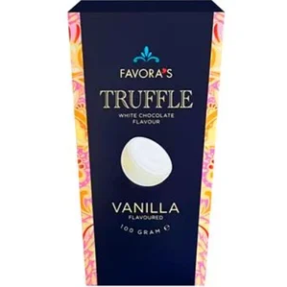 Конфеты трюфель Favoras Ванильный 100 гр
