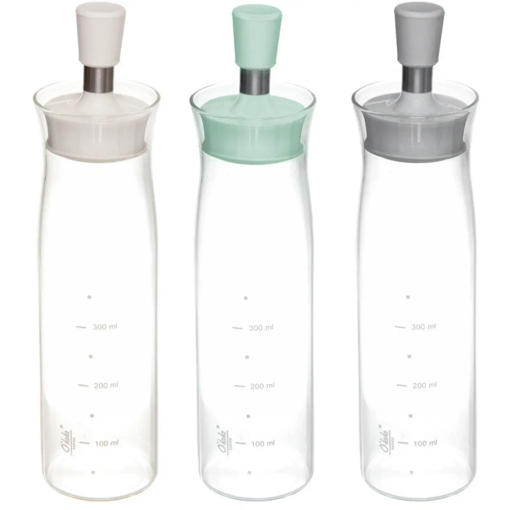 Ёмкость стеклянная 400мл для масла и уксуса «O'lala» 6,5*25,4см