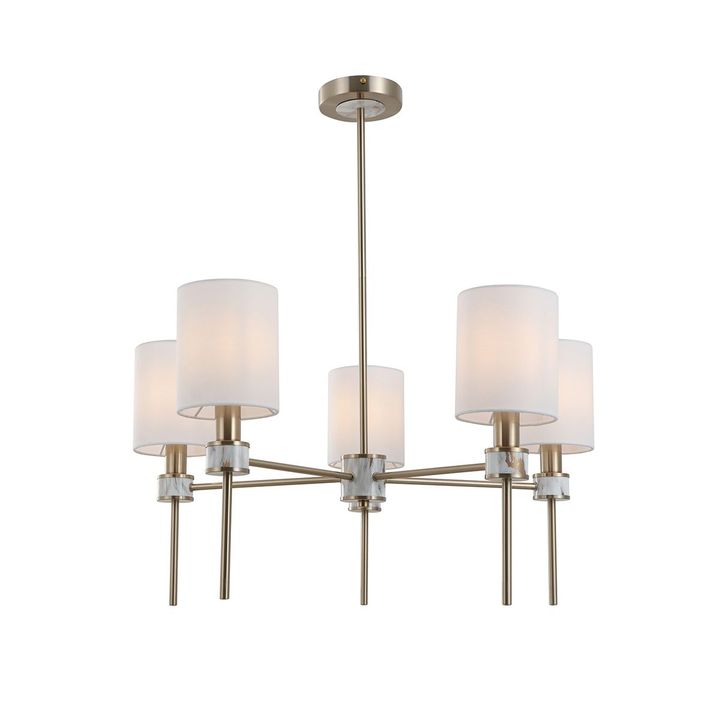 Подвесная люстра Indigo Poesia 13035/5R Brass V000577