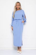 Платье Здравствуй лето (голубое) П12636-8 LT Collection