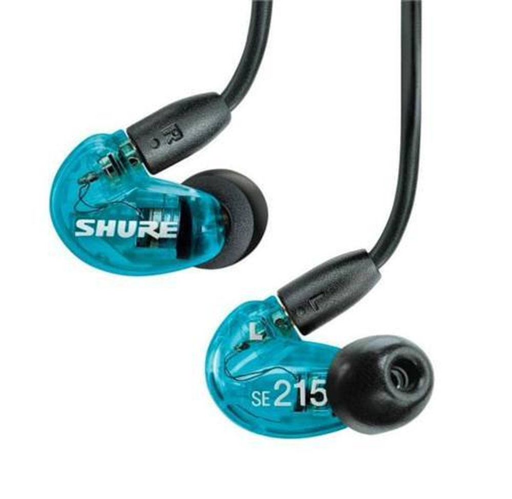 Вкладные наушники Shure SE215SPE-B+UNI-EFS
