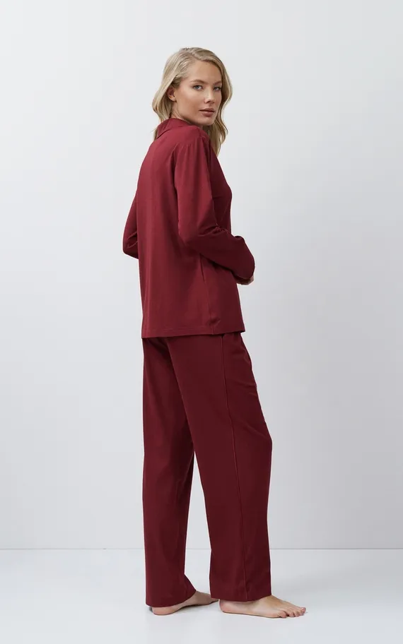 CADANCE BURGUNDY Пижама женская со штанами