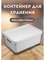 Коробка для хранения вещей Фортуна 380х280х150мм СС