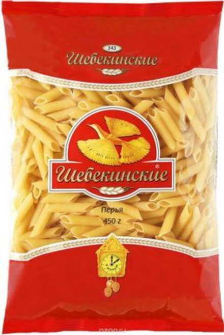 Макароны "Перья" 450г. Шебекинские
