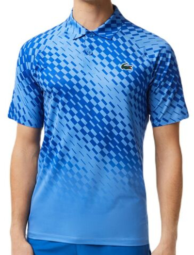 Мужское поло теннисное Lacoste Tennis x Novak Djokovic Player Version Polo Shirt - blue