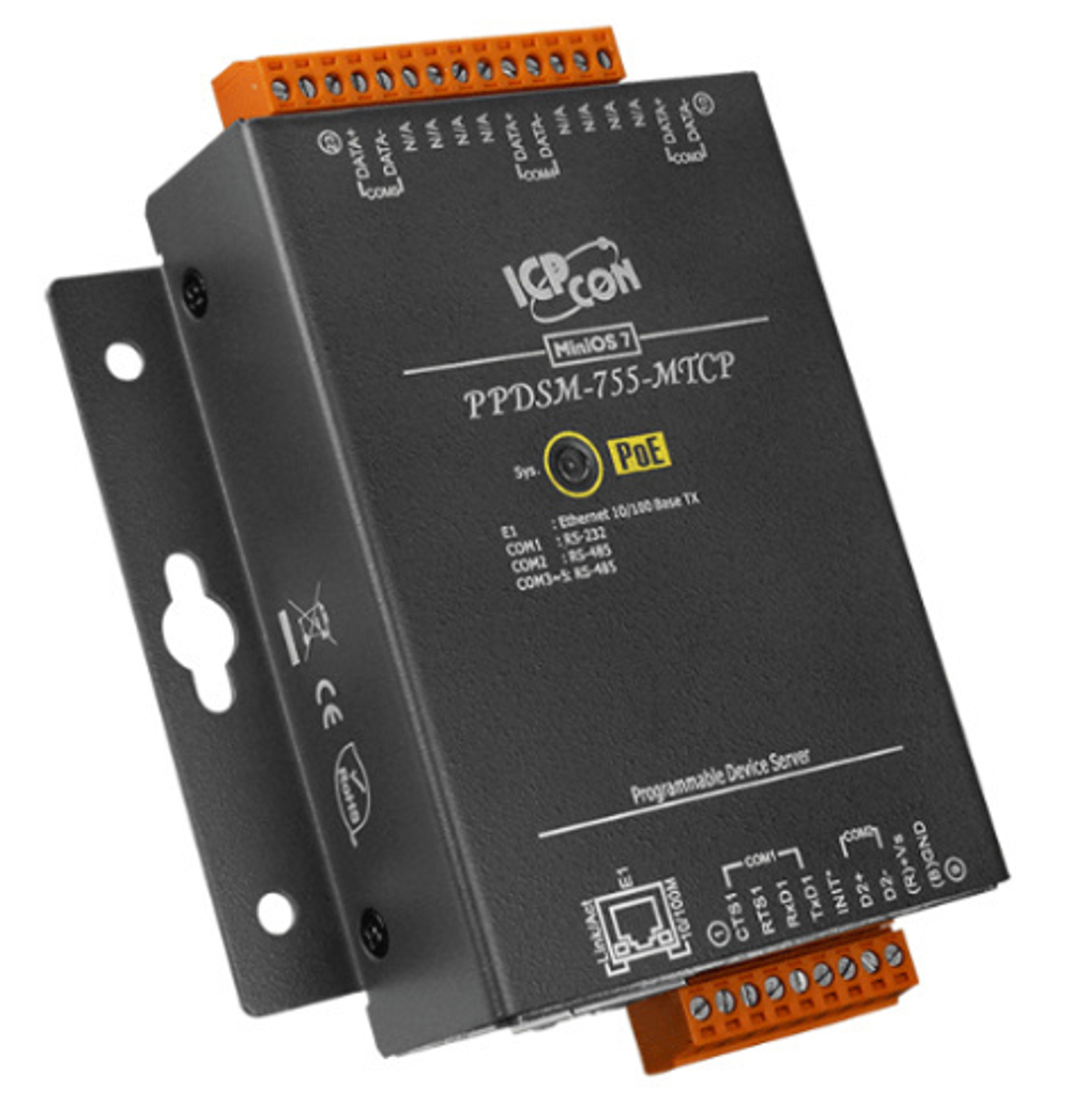 Преобразователь ICP DAS PPDSM-755-MTCP CR